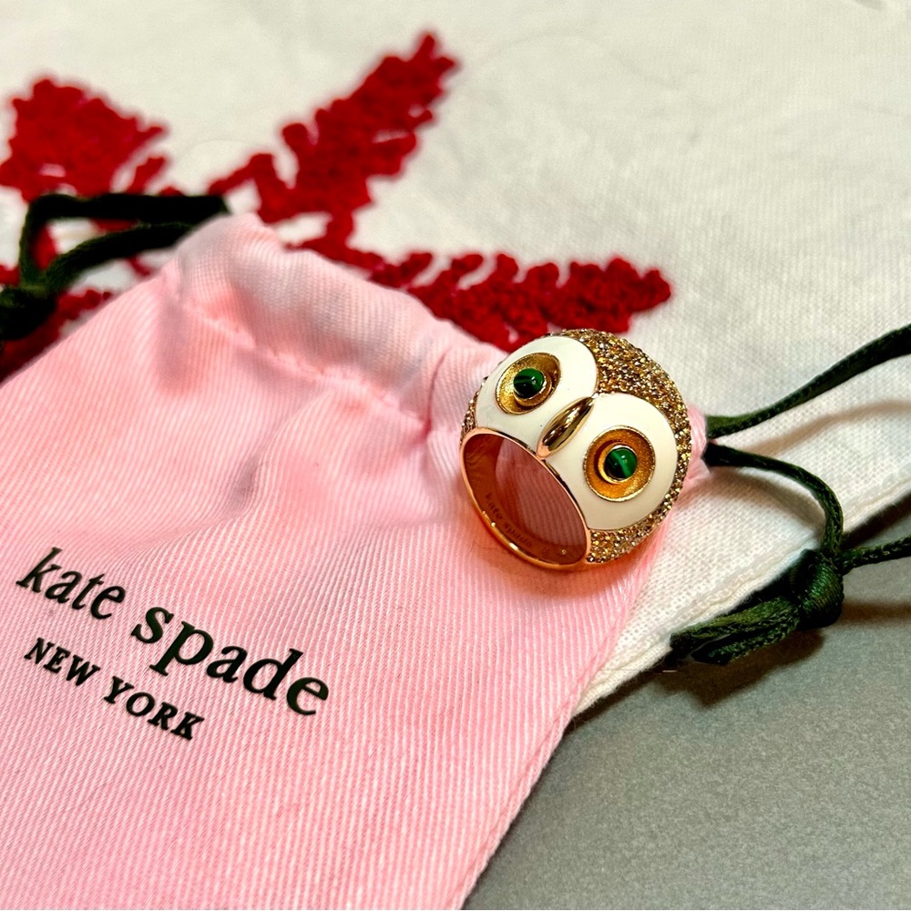 Kate Spade Owl / Night Bird Ring (Size 8)